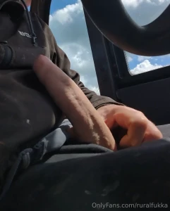 Got so horny on the tractor anyone want a ride on the tractor