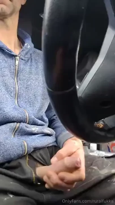 Got so hard in supermarket carpark 