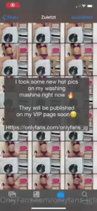 The results of my hot shooting on my washing massage will be published