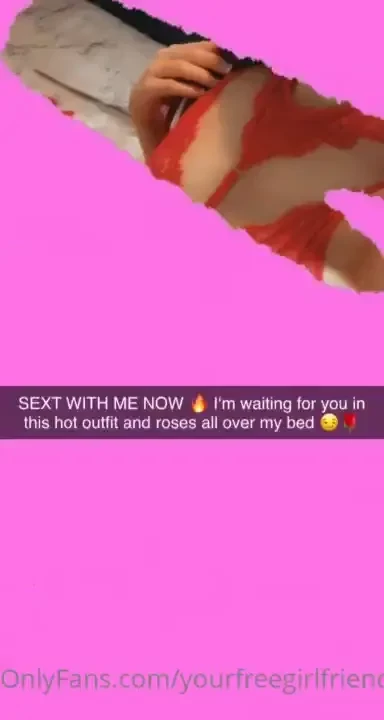 I m waiting for you in this sexy outfit babe and roses all over my bed part 1 