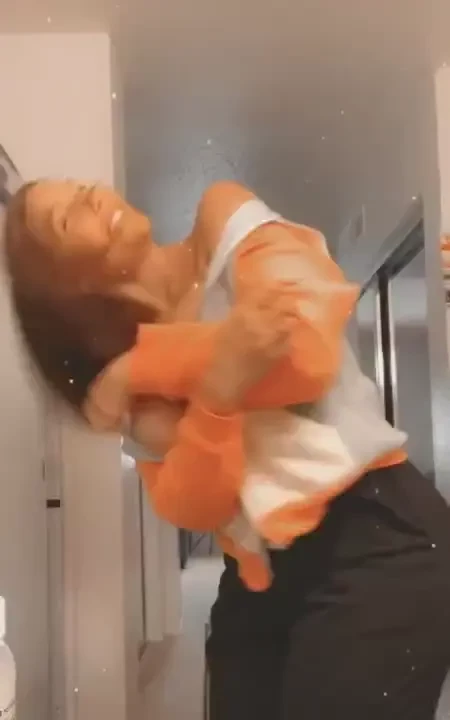 Goofing off before bed 