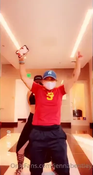 Goofing off with my girlfriend yesterday while waiting to get my lip 