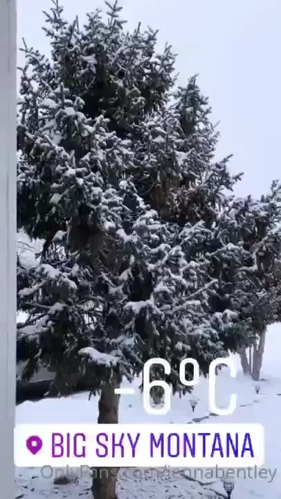 It s a winter wonderland at my cabin in montana i ve been traveling 