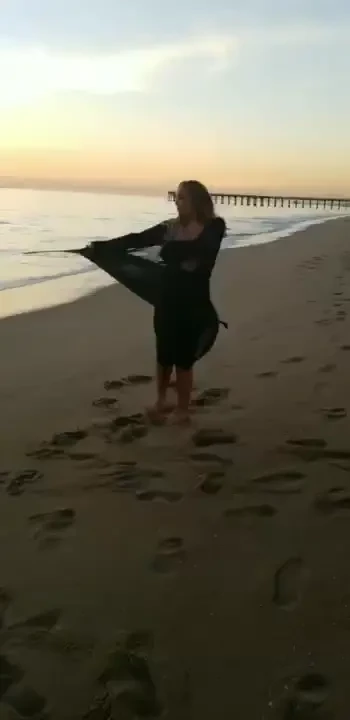 Naked and twirling 