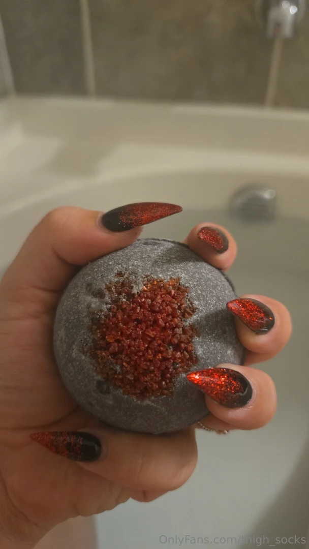 I love taking baths especially with bath bombs they re so pretty and part 2 