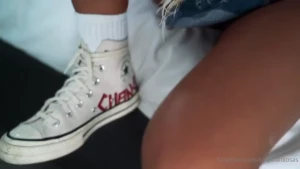 Pov your girl is getting ready to go out with you but she starts to