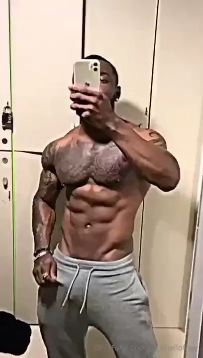 My friend model desejoafro he is so handsome masculin big man black he part 3 