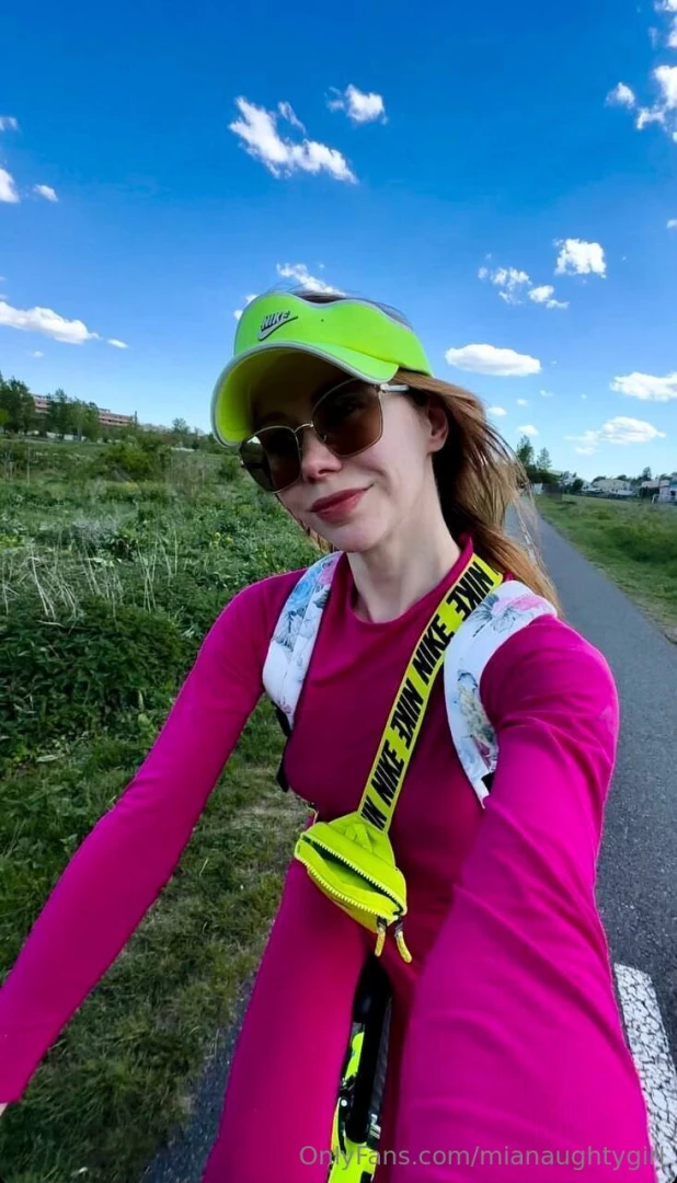 mianaughtygirl - Had a blast on the bicycle 