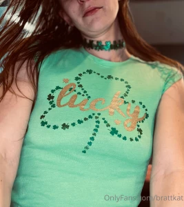 Is green my color can t wait for march weather is better st patrick s