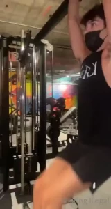 Hanging leg raises for my abs so hard but worth it
