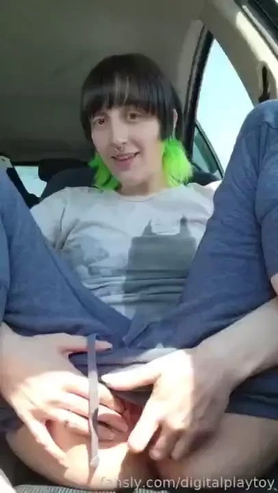 Fingering myself in public and getting caught it was fine we both 