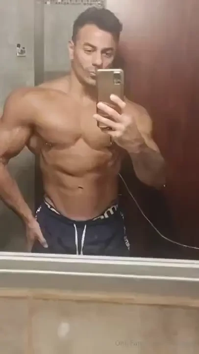 Video before showering 