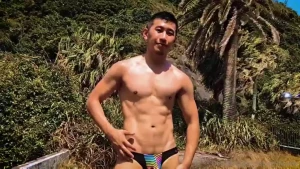 I got nice bounce with petit-q underwear part 1