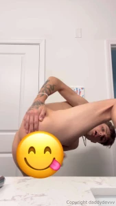 Cum on memorial day watch me get horny jerking my dick standing up and part 2