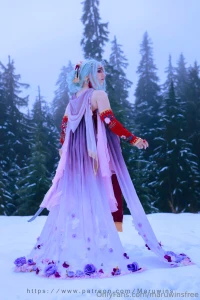 Cold winds of narshe terra cosplay set for my december supporters on part 1