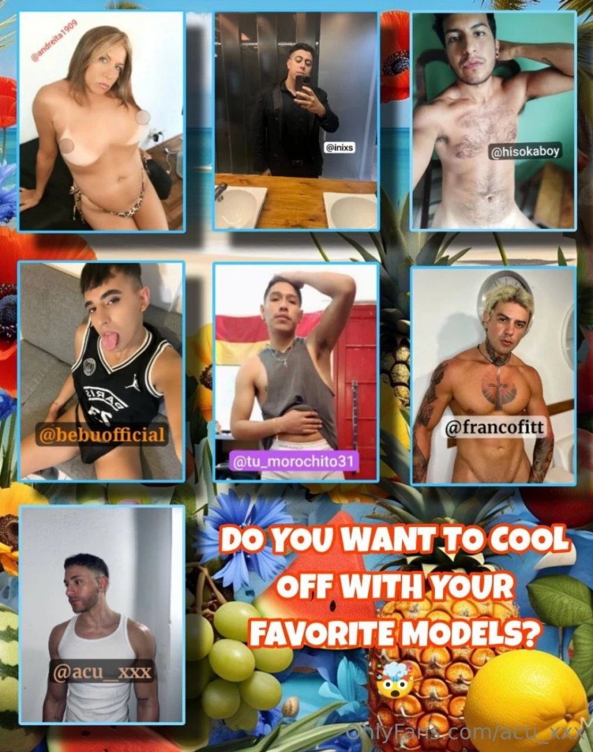 If you have a hot summer refresh yourself with your favorite models part 2 