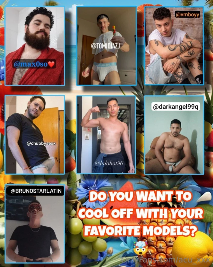 If you have a hot summer refresh yourself with your favorite models part 3 