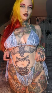 Self shot in handmade bikini part 3