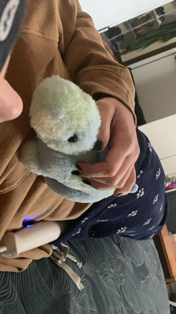 Edging with my teddy all afternoon part 1 