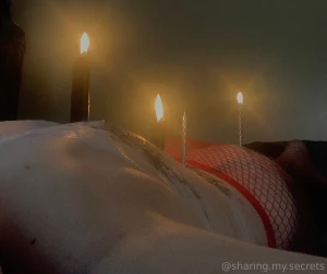 Birthday candles photoshoot no it s not cum but i fooled a few of you part 4