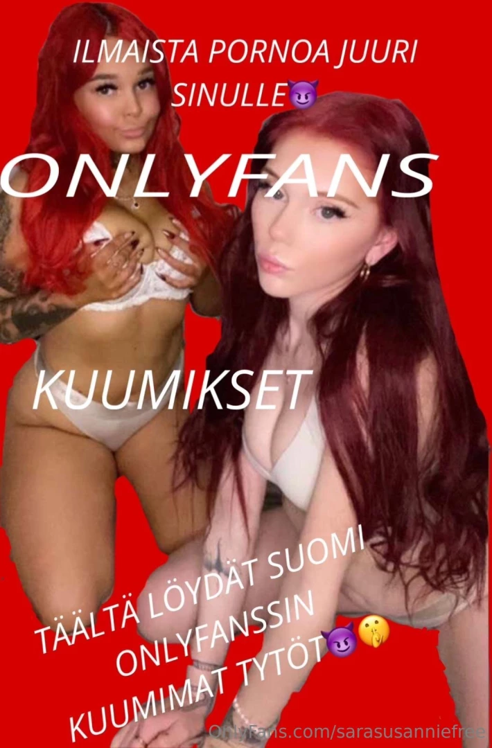 Suomen kuumimmat creatorit yhdelt sivulta ja ilmaista pornoa just 