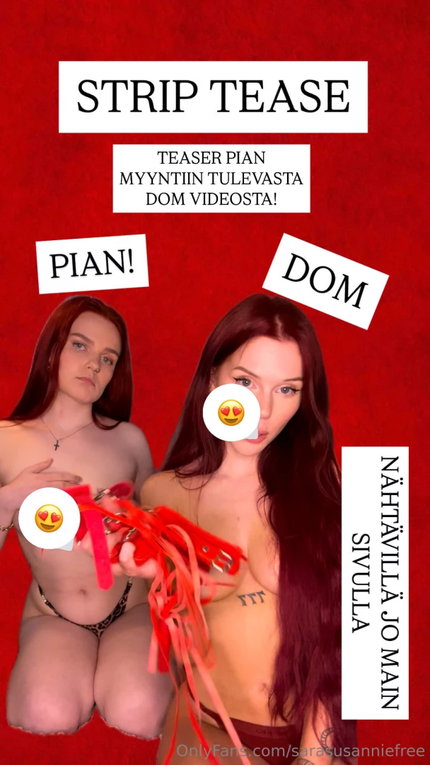 Kaksi punap t yhdess ollaan ihan kiimasia valmiita leikkim n m otin 