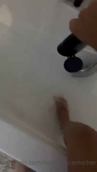 At first foam than taste if the water is not to cold or to hot 