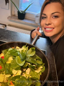 Vegetable with meat and rice that i made for dinner