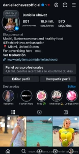 Www instagram com daniellachavezofficial
