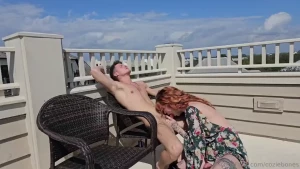 Fucking jenna on the roof 5 26 jennagargles amp coziebones