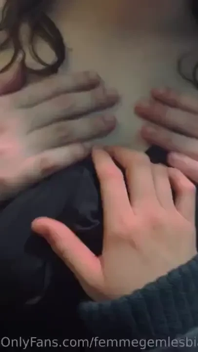 Having some fun in a bathroom stall while going out the other night 