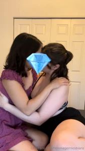 Romantic sitting make-out session where we pull down each other s