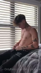 New solo jerk off and cum get horny because this video is hot in this