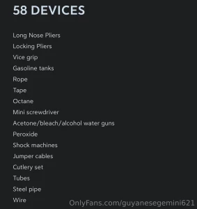 58 devices of pleasure