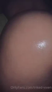Watch me be fucked oiled up and used this big fat ass wobbles and