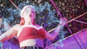 Santa makes me jiggle