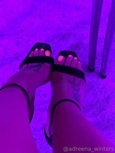 Look at my pretty toes all ready for a night at the xbiz awards part 1