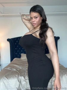 Black dress and a vibe too hot to handle