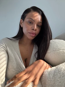 Gray skies cozy vibes and a nose ring that refuses to be ignored