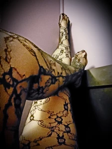 Feet in fishnets part 8