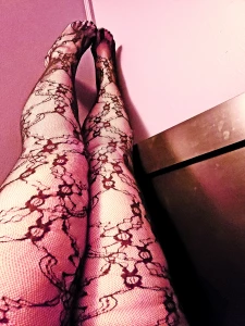 Feet in fishnets part 7