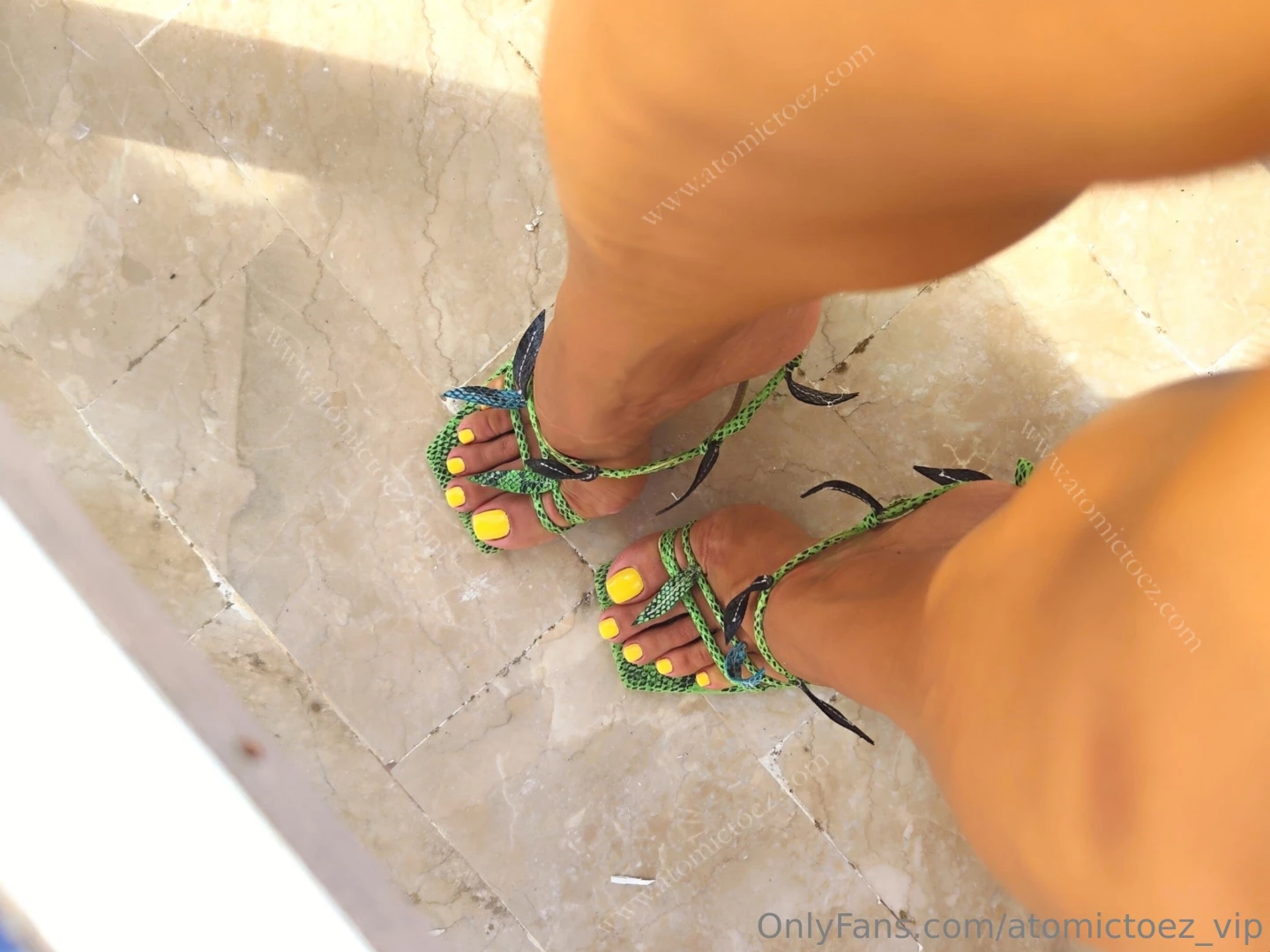 Exotic shoes exotic nail colour exotic feet part 3 