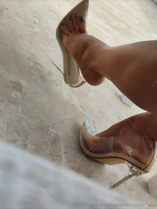 Stilettos perfect pair of feet and dangles nothing more needed here part 3