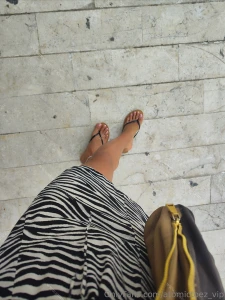 French pedicure and elegant slides part 1