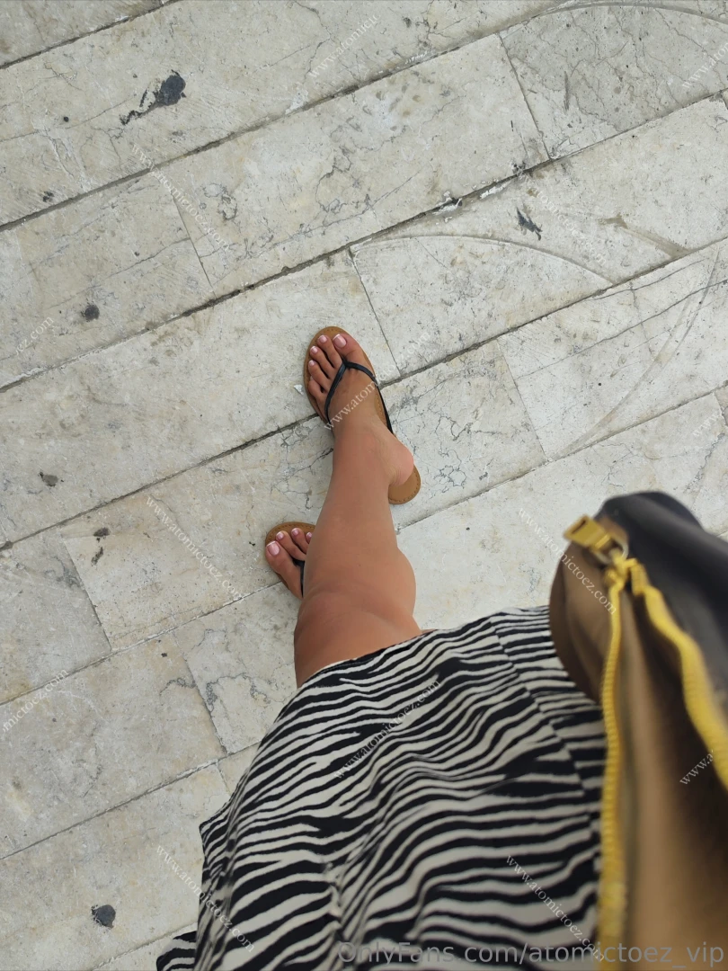 French pedicure and elegant slides part 5 