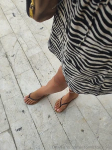 French pedicure and elegant slides part 2