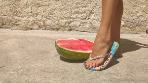 You may have the remains obviously under my feet