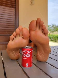 Mini cola and huge beautiful feet part 8