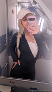 Took a flight u know what that means