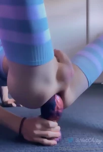 Femboy getting fucked by a wolf remastered video